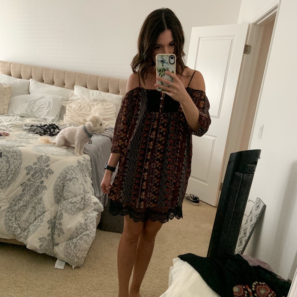 Tully’s Off The Shoulder Mini Dress